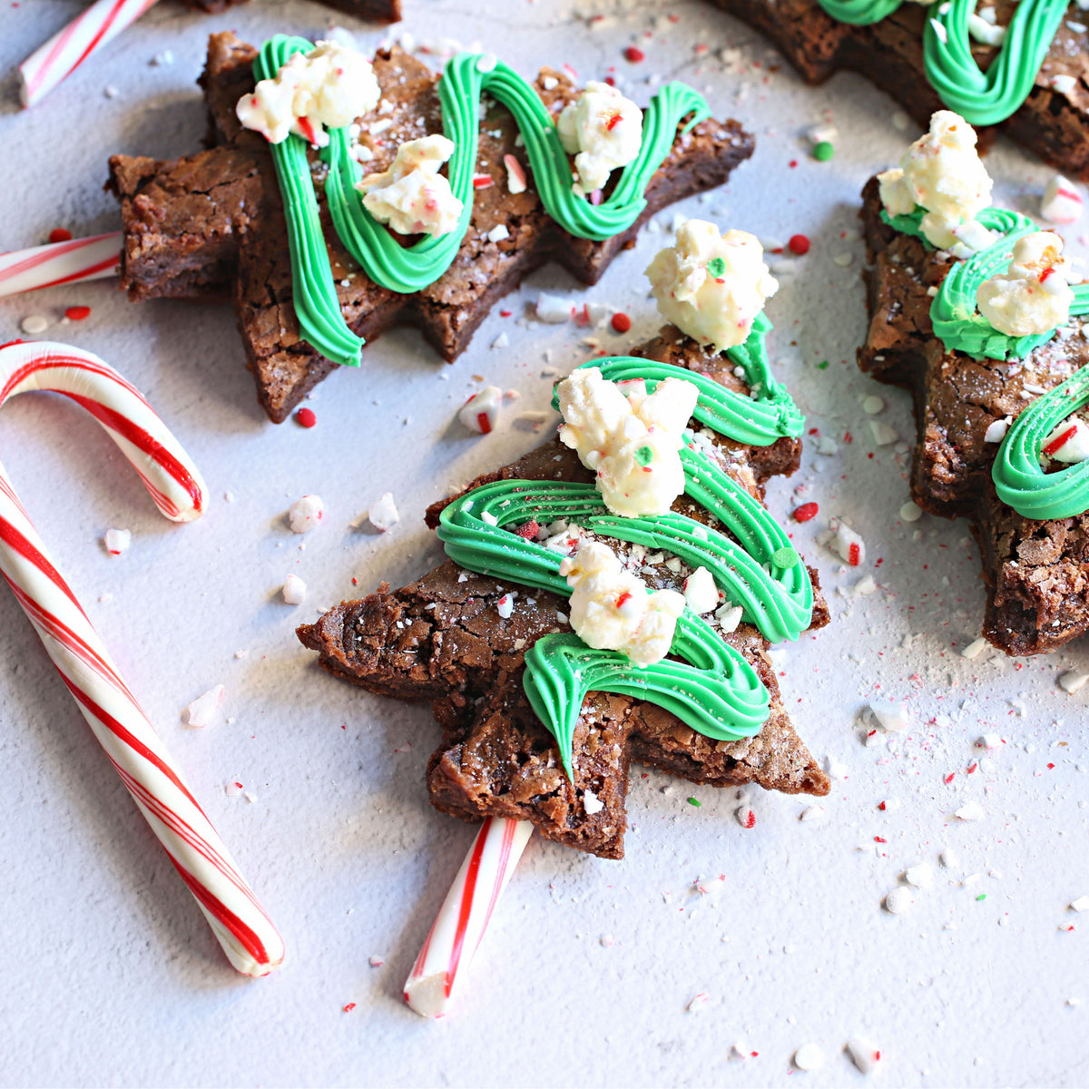 Christmas Tree Brownies — Dell Cove Spices & More Co.