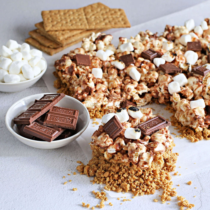 Smores Popcorn Bars