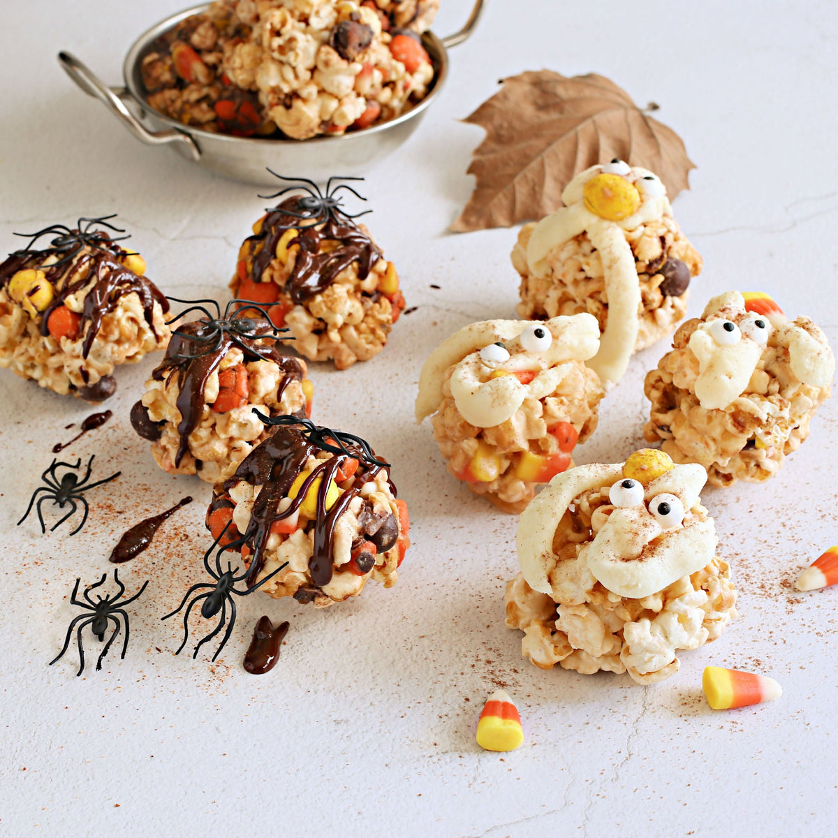 Trick or Treat Popcorn Balls | Halloween Party Snack — Dell Cove Spices & More Co.