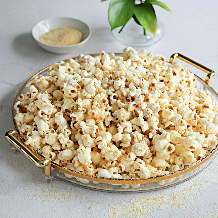 Buttery Garlic Popcorn