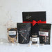Open Better Off Single® Build Your Own Popcorn Gift Box showing two popcorn bags and two seasonings for movie nights and self care