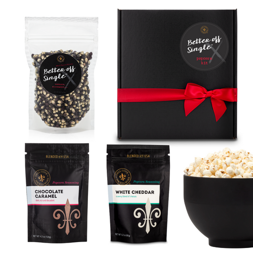 Better Off Single Popcorn Kit for Recently Divorced Women - Dell Cove Spices & More Co