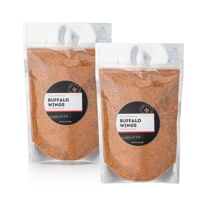 Buffalo Wings popcorn seasoning - 1 pound - dell cove spices