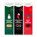 Holiday popcorn trio gift box from Dell Cove® with three festive popcorn flavors