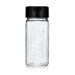 Glass spice jar etched Buttery Garlic for storing buttery garlic popcorn seasonings