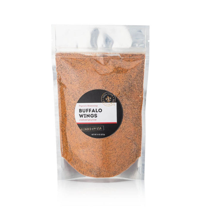 Dell Cove® Buffalo Wings Popcorn Seasoning half pound pouch