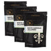 Three packages of Dell Cove Spices White Cheddar Jalapeno popcorn seasoning with a black background.