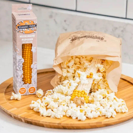 Dell Cove® popcorn on the cob – pop fresh popcorn right off the cob
