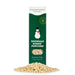 Dell Cove® Snowman Kisses® popcorn kernels in festive green gift box, ready for Christmas stocking stuffer.