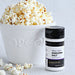 Fresh popcorn seasoned with Dell Cove Movie Night Popcorn Salt – theater style