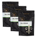 Three pouches of Dell Cove Dill Pickle Popcorn Seasoning.
