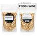 Front and back of Dell Cove Extra Large Mushroom popcorn kernels featured in Food & Wine