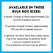 Kettle Corn popcorn seasoning bulk box sizes - dell cove spices