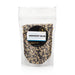 Half-pound pouch of Dell Cove Midnight Blue popcorn kernels