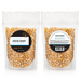 Movie Night popcorn kernels half pound pouch front and back - dell cove spices