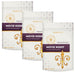 Three 2-pound pouches of Dell Cove Movie Night yellow butterfly popcorn kernels, sold as the 6-pound bundle