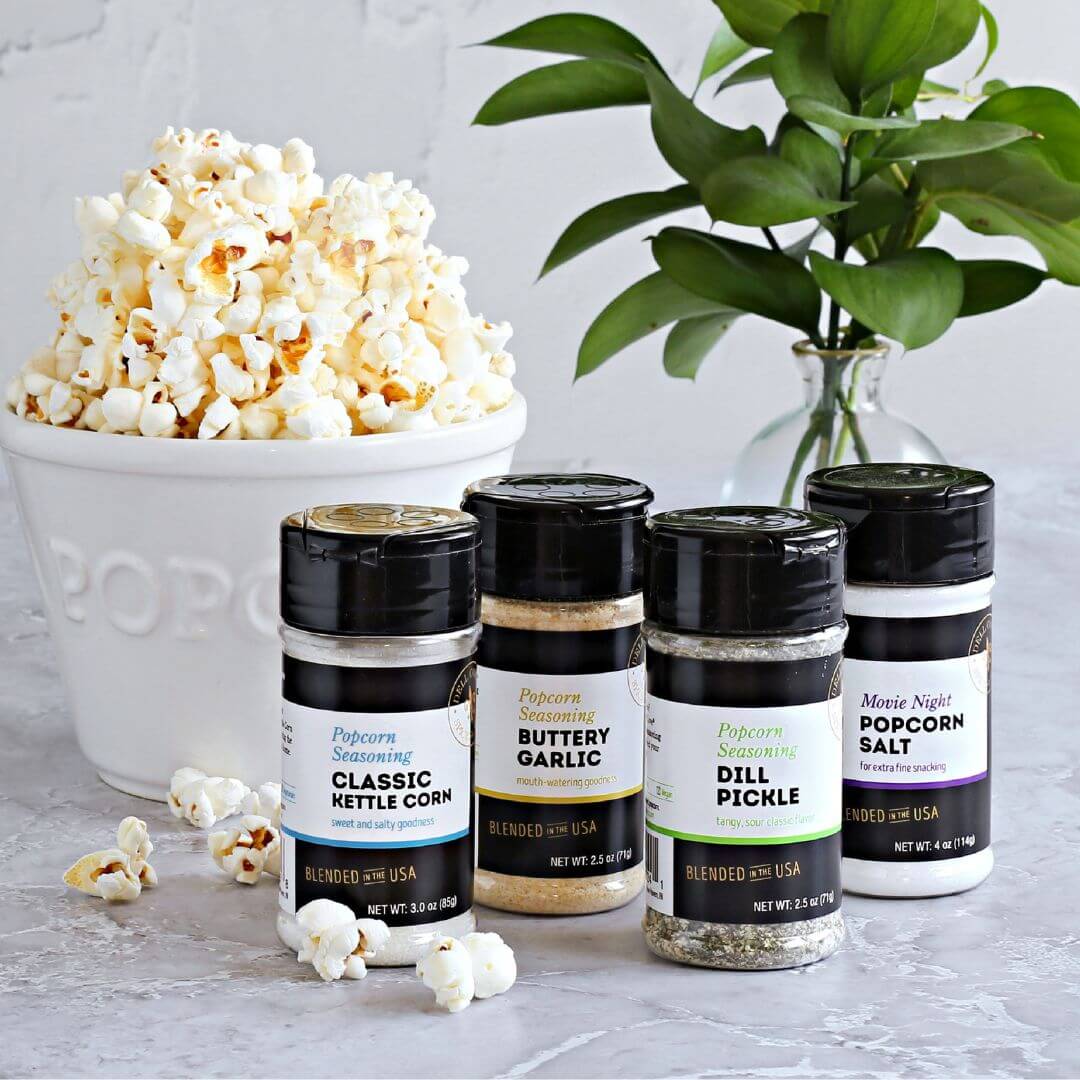 Popcorn Seasoning Sampler Gift Set | Dell Cove® — Dell Cove Spices ...