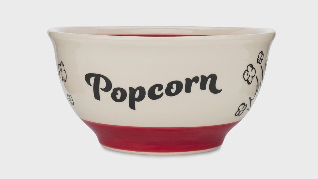 ceramic popcorn bowl - dell cove spices and circa ceramics