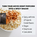 Spicy Cajun popcorn seasoning benefits with bowl of seasoned popcorn - dell cove spices