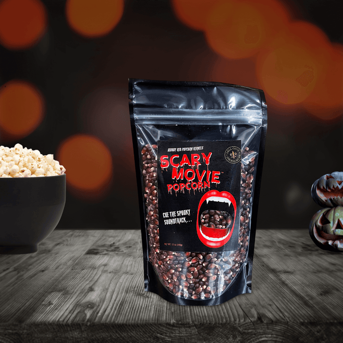 Scary Movie Popcorn - Bloody Red Popcorn Kernels