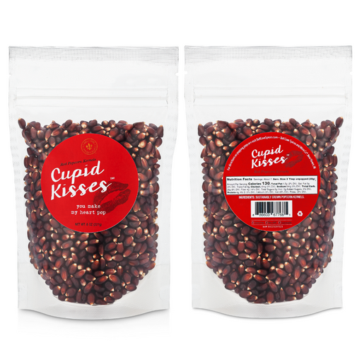 Cupid Kisses Popcorn - sexy red popcorn for Valentine's Day Gift - Dell Cove Spices and More Co