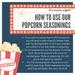 How to use Dell Cove Spices and More popcorn seasoning