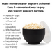 Black Silicone Popcorn Popper for Microwave Popcorn - with details - Dell Cove Spices and More Co